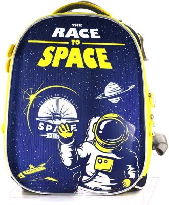 Школьный рюкзак Schoolformat Ergonomic + Race To Space РЮКЖКРД-РТС (синий)