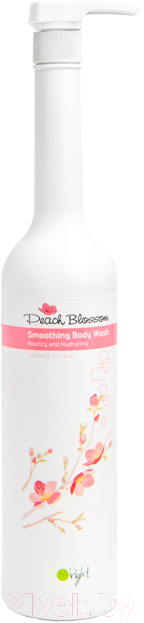 Гель для душа O'right Peach Blossom Smoothing Body Wash Цветок персика (1л)