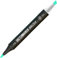 Маркер перманентный Sketchmarker Brush Двусторонний G143 / SMB-G143 (мята) - 