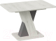 Обеденный стол ТриЯ Люксембург тип 3 (дуб крафт белый/серый) - 