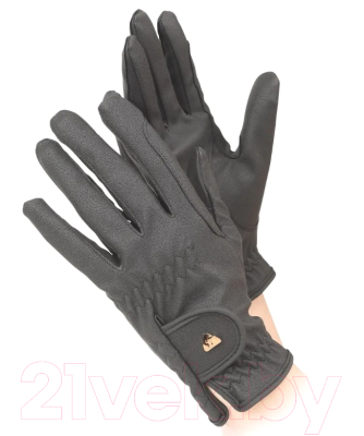 Перчатки для верховой езды Aubrion Training / 1076 (S, черный)
