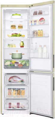 Изображение товара Холодильник с морозильником LG GA-B509CESL