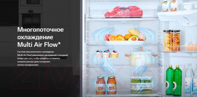 Изображение товара Холодильник с морозильником LG GA-B509CESL