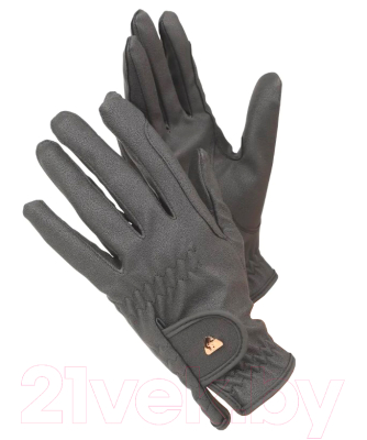 Перчатки для верховой езды Aubrion Training / 1076 (XS, черный)