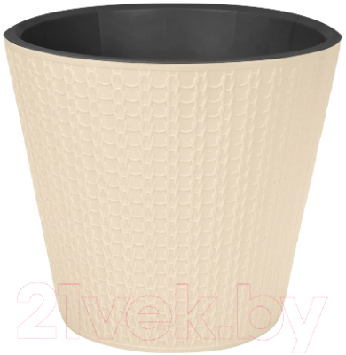 Изображение товара Вазон Idi Land Velvet 221602825/01 (светло-бежевый)