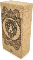 

Блок для йоги RamaYoga, Из пробки Leo Zodiac Collection