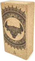 

Блок для йоги RamaYoga, Из пробки Taurus Zodiac Collection