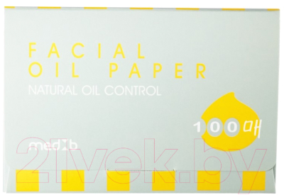 Матирующие салфетки для лица Med B Facical Oil Papper (100шт)