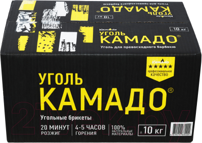 Уголь древесный Kamado Joe Камадо УГ010-Пр (10кг)