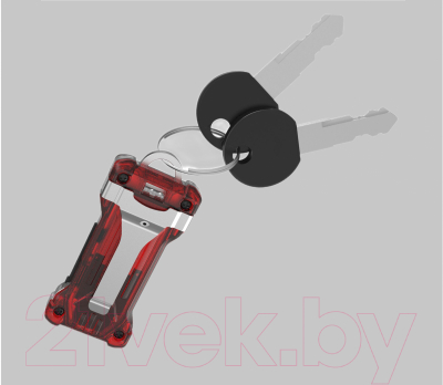 Брелок Armytek Zippy / F06001R (красный)