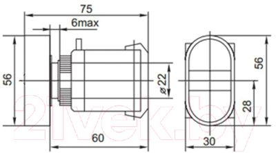 Кнопка для пульта Rexant APBB-22 / 36-5540