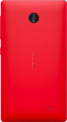 Смартфон Nokia X (Bright Red) - задняя панель