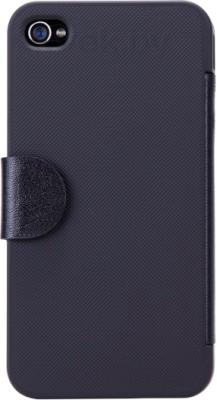 Чехол-накладка Nillkin V-series Black (для Apple Iphone 4/4S) - вид сзади