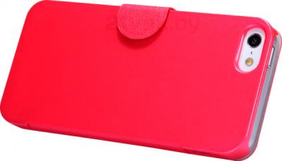 Чехол-накладка Nillkin V-series Red (для Apple Iphone 5/5S) - вид сзади