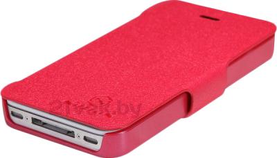 Чехол-накладка Nillkin Fresh Series Red (для Apple Iphone 4/4S) - вид снизу