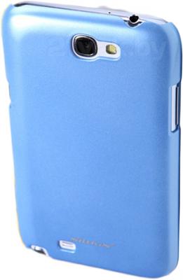 Чехол-накладка Nillkin Multi-Color Blue (для Samsung Galaxy Note2/N7100) - вид сверху