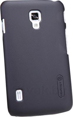 Чехол-накладка Nillkin Super Frosted Black (для LG Optimus L7 II/P715) - общий вид на телефоне