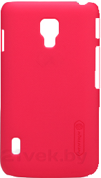 Чехол-накладка Nillkin Super Frosted Bright Red (для LG Optimus L7 II/P715) - общий вид
