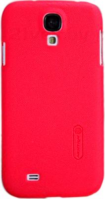 Чехол-накладка Nillkin Super Frosted Bright Red (для Samsung Galaxy S4/I9500) - общий вид на телефоне