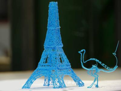 3D-ручка WobbleWorks 3Doodler - примеры работ