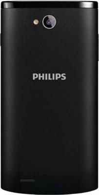Смартфон Philips S308 (черный) - задняя панель