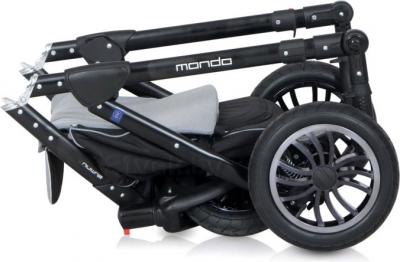 Детская универсальная коляска Expander Mondo Black Line 2 в 1 (15) - в сложенном виде