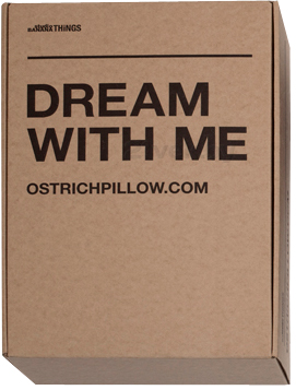 Маска для сна Studio Banana Things Ostrich Pillow - в упаковке