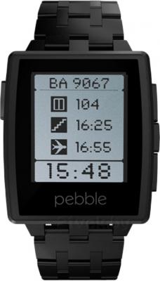 Умные часы Pebble Technology Steel - общий вид
