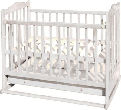 Детская кроватка Эстель 6 (белый) - общий вид