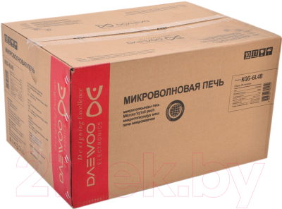 Микроволновая печь Daewoo KQG-6L4B - коробка