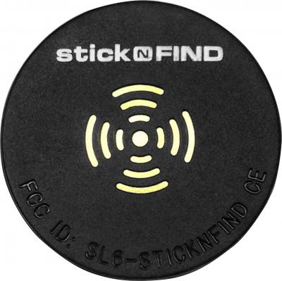 Беспроводная метка-трекер Stick-N-Find Black (2шт) - общий вид
