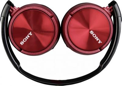 Наушники-гарнитура Sony MDR-ZX310APR - в сложенном виде