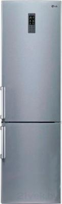 Холодильник с морозильником LG GW-B489YLQW - общий вид