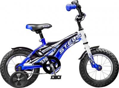 Детский велосипед STELS Pilot 170 (12, Blue-White) - общий вид