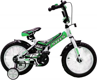 Детский велосипед STELS Jet 12 (Green) - общий вид