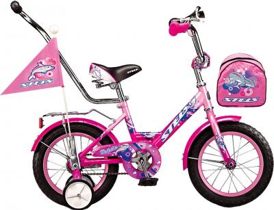 Детский велосипед STELS Dolphin 12 (Pink) - общий вид