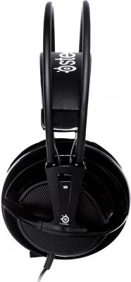 Наушники-гарнитура SteelSeries Siberia V2 USB (Black) - вид сбоку