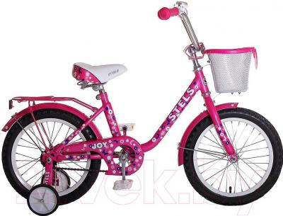 Детский велосипед STELS Joy 16 (розовый) - общий вид