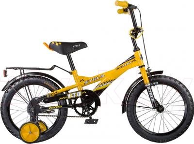 Детский велосипед STELS Pilot 130 (16, Yellow-Black) - общий вид