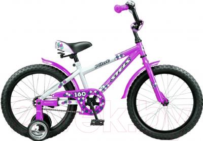 Детский велосипед STELS Pilot 160 (16, Purple-White)
