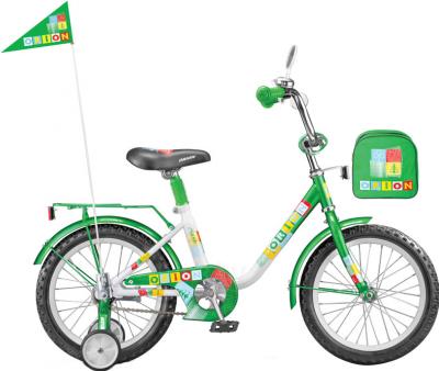 Детский велосипед STELS Flash 18 (Green-White) - общий вид