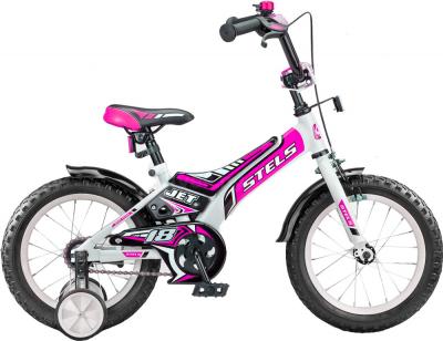 Детский велосипед STELS Jet 18 (Pink) - общий вид
