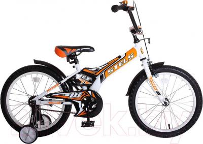 Детский велосипед STELS Jet 18 (Orange) - общий вид