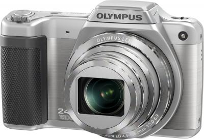 Компактный фотоаппарат Olympus SZ-15 (серебристый) - общий вид