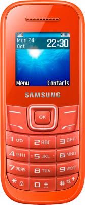 Мобильный телефон Samsung E1200 (оранжевый) - общий вид