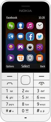 Мобильный телефон Nokia 220 (белый) - общий вид