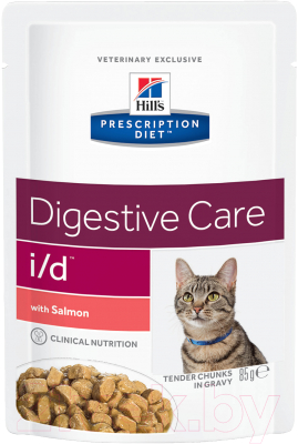 

Корм для кошек Hill's, Prescription Diet i/d Feline with Salmon