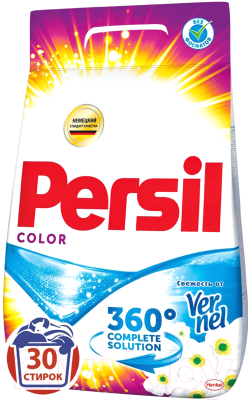 

Стиральный порошок Persil, 360° Complete Solution Color Свежесть от Vernel