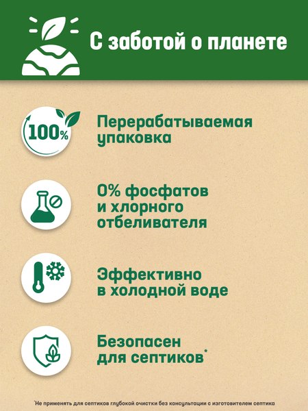 Стиральный порошок Персил 360° Complete Solution Color Свежесть от Vernel (4.5кг)