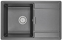 Мойка кухонная GRANULA GR-7804 (черный) - 